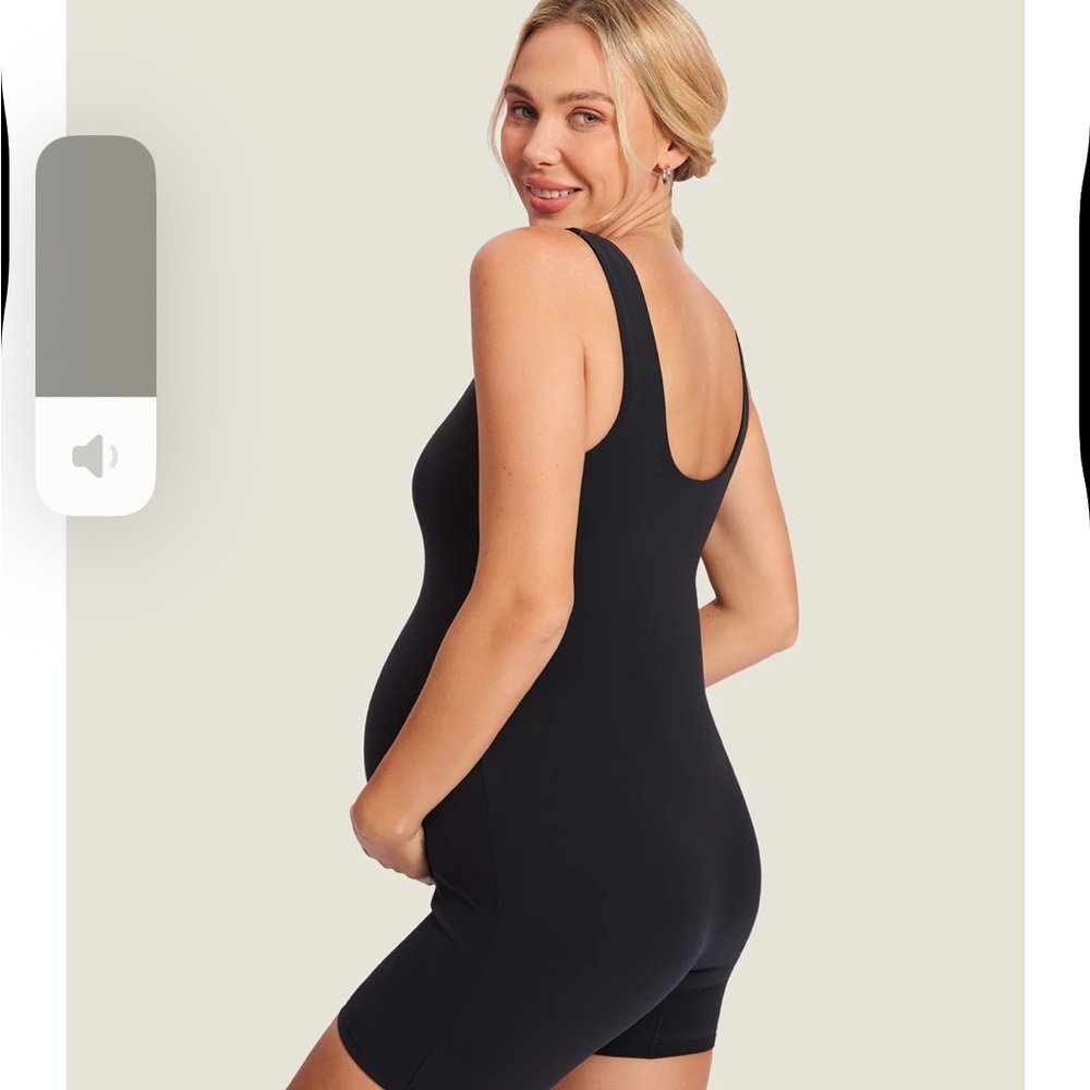 Black Maternity Bodysuit (Momanda size XL)